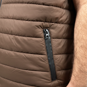 Chaleco Acolchado de Color Sólido de Alta Calidad con Diseño Moderno, Chaleco Acolchado Delantero de Algodón Suave y Duradero, Ajustado, para Hombre - Product Image 5