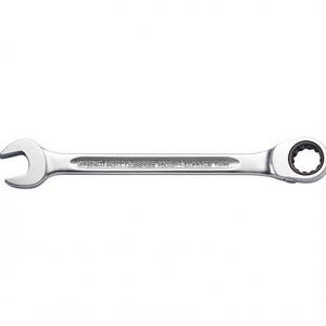 Llave de trinquete de boca abierta 17 SW 24mm L.296mm con anillo reversible y ángulo de 15 grados - Product Image 2