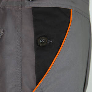Combinaison de travail professionnelle personnalisée pour hommes salopette en polyester respirante multi-poches bretelles réglables pantalon de travail personnalisé - Product Image 2