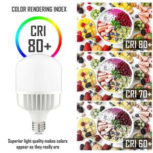 Catégorie de produits : Lampes LED industrielles E40 80W pour éclairage de grande hauteur - Product Image 1