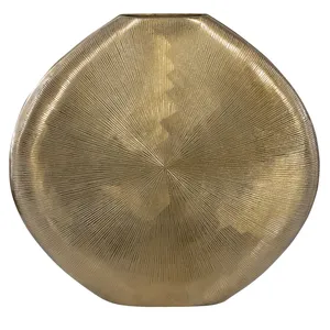 Jarrón de Flores de Hierro Negro Hecho a Mano de Lujo, Diseño Costero, Jarrón Decorativo de Metal para Mesa, para Sala de Estar, Oficina, Decoración del Hogar - Product Image 4