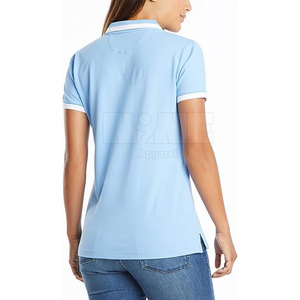 Camiseta Polo de algodón 100% de alta calidad para mujer, camiseta personalizada con tu logotipo, camiseta Polo de mujer al mejor precio para venta en línea - Product Image 2