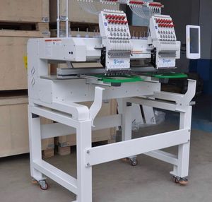 Máquina de Bordar Computarizada de Doble Cabezal y 15 Agujas, Totalmente Automática, Equipo de Bordado Plano para Taller de Confección - Product Image 1