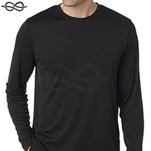 Camiseta deportiva de manga larga para hombre, camiseta atlética transpirable de secado rápido, opciones de personalización, tallas - Product Image 3