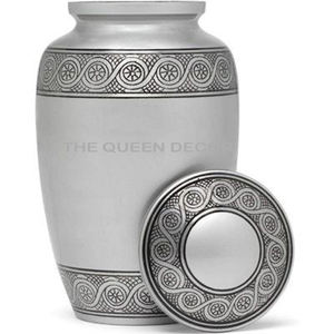 Urna de latón de estilo americano de gran tamaño personalizada, jarrón de cremación funeraria atractivo para cenizas humanas adultas para uso decorativo - Product Image 6