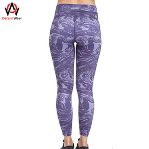 กางเกงโยคะเอวสูงสำหรับผู้หญิงกางเกงเลกกิ้งเล่นกีฬากลางแจ้งมีกระเป๋าข้างเชือกผูกทำจากไนลอนสแปนเด็กซ์ผ้าไหม - Product Image 6