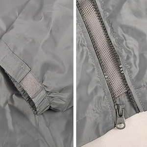 Nuevo diseño y la mejor calidad para hombre cortavientos impermeable chaqueta de lluvia empacable con capucha rompevientos - Product Image 5