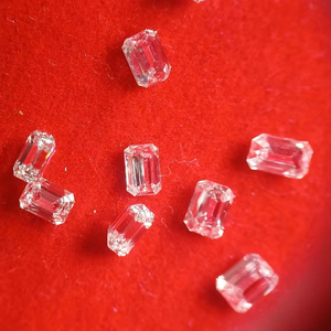 เพชรที่ปลูกในห้องทดลอง VVS EF ประกายมรกตขนาดเล็ก0.20ทรงหลวมรูปทรงแฟนซี - Product Image 1