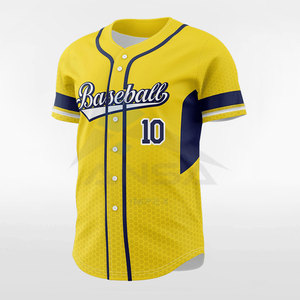 Ensemble de vêtements de sport respirant pour hommes en taille plus, avec motif imprimé et détails perlés, uniformes de baseball personnalisés pour adultes - Product Image 3