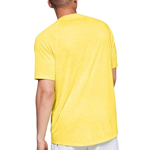 New Style Men <b>Short</b> Sleeve Yellow T Shirts Reasonable Price Summer for Men High Quality Blank Casual Knitted T- Shirts - Product Image 4