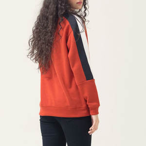 Sweat-shirt de haute qualité nouveau style avec logo personnalisé OEM couleur simple fabricant coton vêtements d'hiver pour femmes - Product Image 6