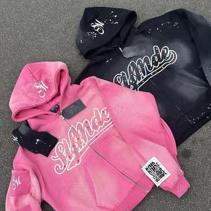 Sudadera con capucha para hombre con logotipo impreso de alta calidad y nuevo diseño personalizado, ropa para hombre, sudaderas con capucha de gran tamaño de alta calidad para hombre - Product Image 6