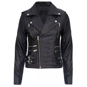 <span class=keywords><strong>2022</strong></span> chaqueta de cuero para hombre hecha a medida estilo único con cuello levantado tela de lona de precio razonable a la venta - Product Image 1