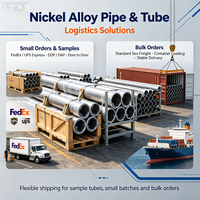 Tabung Kapiler Paduan Hastelloy B2 C4 C22 C276 C2000 Khusus, Diameter Kecil Dinding Tipis Mikro Bore Poles Tanpa Sambungan