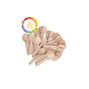 Cuillère et baguettes en bambou naturel résistant à la chaleur pour enfants et adultes Sûr et sans toxines - Product Image 1