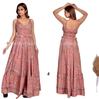 Prix usine D'été De Mode Boho western Maxi Robe Moda Robe Européenne Robe Largo Bohème Robe Par Inde Exportateurs