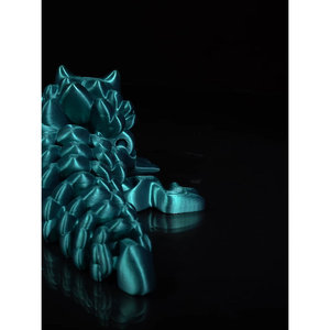 Prodotto unico e durevole del personaggio del drago barbuto Flexi stampato in 3D - Product Image 4