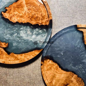 Elegante Bandeja Decorativa de Resina para Servir, para Decoración del Hogar, Regalo de Boda, Tradebyd - Product Image 5