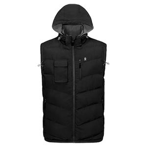 เสื้อกั๊กน้ำหนักเบาสำหรับผู้ชายเสื้อแขนกุดคอตตอนเสื้อแขนกุดสำหรับชีวิตประจำวันกำหนดได้เองฤดูหนาว - Product Image 5