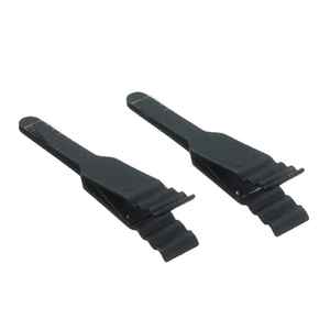 Pinzas Vasculares Dobles Manuales de Acero Inoxidable de Alta Calidad con Recubrimiento Negro, Pinzas Vasculares Micro Acland, Certificación CE - Product Image 3