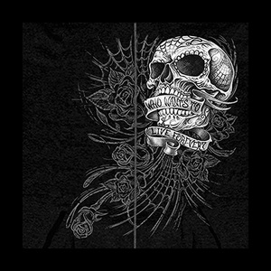 Sudadera con capucha gráfica con estampado de Calavera, sudaderas gráficas de calle para hombre, sudadera con cremallera de algodón 100%, Tops informales para hombre - Product Image 3