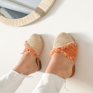 Sandalias y Zapatillas de Rafia Hechas a Mano en Marruecos, Económicas y Ecológicas, Calzado Tejido para Hombre y Mujer, Venta al Por Mayor Directa de Fábrica - Product Image 2