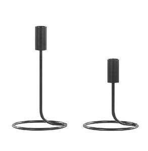 Bougeoir en métal de luxe de vente chaude pièce maîtresse de fête de mariage et décor de noël à la maison conception de fer autonome - Product Image 1