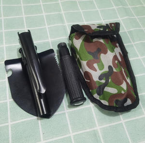 Avventura all'aperto arrampicata in <span class=keywords><strong>montagna</strong></span> di sopravvivenza escursionismo campeggio pala pieghevole spedizione vanga borsa esterna mimetica attrezzi da giardinaggio - Product Image 4