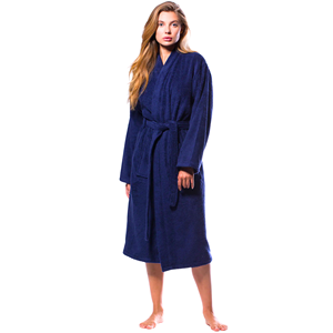 Peignoir long à capuche en flanelle polaire de haute qualité, traditionnel, à fermeture éclair, 400 g/m², pour homme et femme, vêtements de nuit - Product Image 4