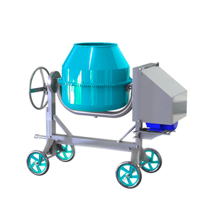 250L/350L/450L Mini bétonnière mobile électrique avec pompe pour moteur de construction - Product Image 2