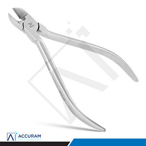 Cortador de Alambre Duro para Ortodoncia de 13.5 cm con Punta de Carburo de Tungsteno, Instrumentos Dentales de Acero Inoxidable, Cortadores de Ligadura de Arco Duro - Product Image 1