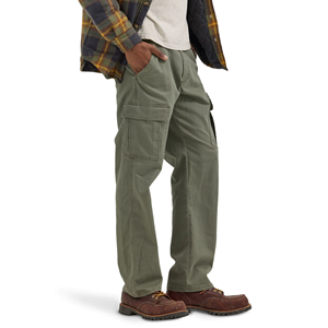 Pantalones Cargo de talla grande holgados para hombre de Color sólido, pantalones de chándal de diseño personalizado, pantalones Cargo multibolsillo de Color sólido para hombre - Product Image 4