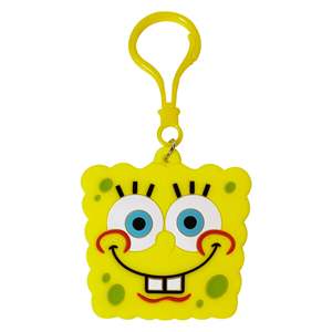 Porte-clés en silicone caoutchouté Bob l'éponge personnalisables OEM/ODM, prix direct usine pour la décoration de téléphones portables et supports Apple - Product Image 2