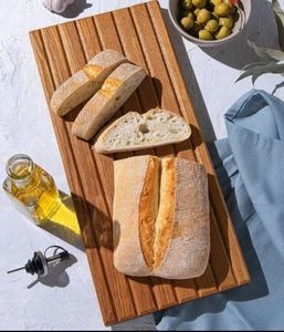 Planche à découper en bois élégante la plus vendue, fabriquée pour les chefs professionnels et les cuisiniers à domicile qui apprécient les outils de cuisine de haute qualité - Product Image 4