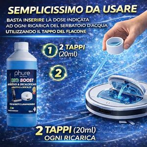 Phure Eco-Friendly Bio Boost Additive & Décalcaissant Liquide 500ml pour Robots Laveurs de Sols - Product Image 2