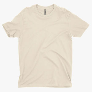 Next Level Cotton/Poly Fitted T-Shirt 60% <b>Ringspun</b> Combed Cotton/40% Polyester 145 gsm Unisex T Shirt - Product Image 3