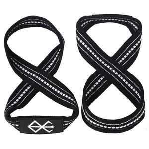 Sangles de musculation de qualité supérieure pour homme fort, musculation, cross-fit, soulevé de terre, antidérapantes, forme de 8, sangle de gymnastique personnalisée - Product Image 2