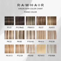Extensions de cheveux Rawhair Genius Butterfly Weft de qualité salon professionnelle, Remy Double Drawn, invisibles, avec trame XO Hole