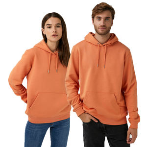 เสื้อฮู้ดคอตตอน100% โอเวอร์ไซส์ใส่ได้ทั้งชายและหญิงเสื้อสเวตเตอร์คอปกตั้งสำหรับฤดูใบไม้ร่วงพิมพ์ลายแบบกำหนดเองเฮฟวีเวตฉลากส่วนตัว - Product Image 1