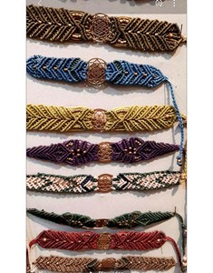 สร้อยข้อมือลูกปัดสีทองสำหรับเป็นของขวัญสร้อยข้อมือมิตรภาพ - Product Image 5