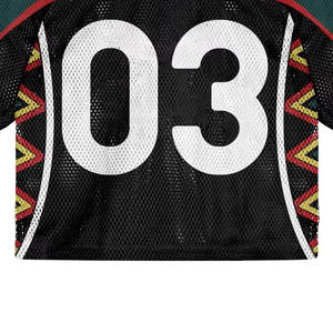 Ropa de fútbol Unisex de alta calidad, camiseta de fútbol de poliéster personalizada, camiseta de equipo de fútbol con logotipo impreso, Camiseta deportiva personalizada barata - Product Image 5