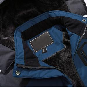 Veste de ski de snowboard en toile imperméable et respirante antibactérienne et écologique pour hommes pour le ski et le snowboard Sports d'hiver - Product Image 2