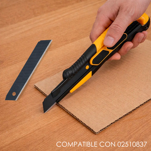 Lama per Taglierina 18 mm. (Confezione da 10 pezzi) Acciaio SK5 Anodizzato - Product Image 5