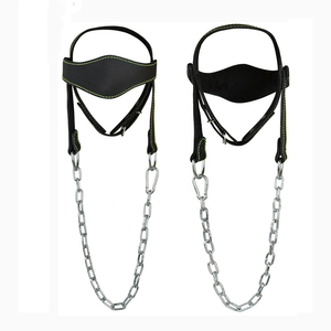 Harnais de cou de tête d'entraînement de forme physique d'haltérophilie pour le renforcement et la résistance du cou Accessoires de gymnastique d'entraînement de compression - Product Image 6