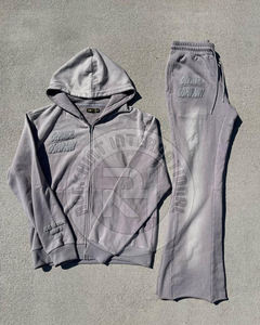 เสื้อฮู้ดสำหรับผู้ชายผ้าซักกรดมีฮู้ดสำหรับผู้ชายสินค้าผลิตตามสั่งแห้งเร็ว - Product Image 6