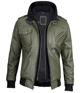 Chaquetas de cuero genuino de alta calidad: un elemento básico de moda clásico Durabilidad atemporal Elegancia elegante Moda Mate Brillante - Product Image 1