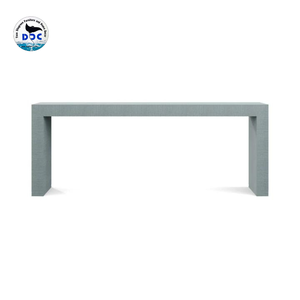 Mesa de Consola Moderna Personalizada para Interiores y Exteriores, Fabricada con Tela de Hierba Sintética y MDF, para Muebles de Sala de Estar - Product Image 4