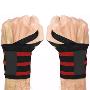 Muñequeras elásticas personalizadas para gimnasio para mujer, envolturas de entrenamiento para Fitness, levantamiento de pesas con diseño personalizado y Sie - Product Image 1