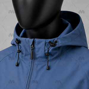 Veste softshell imperméable pour femme, personnalisable OEM, à capuche, coupe-vent, doublée polaire, fermeture éclair intégrale, pour le golf, la randonnée et les activités de plein air - Product Image 2