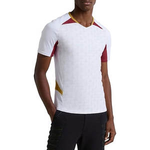 Camiseta de Fútbol Personalizada Unisex para Adultos con Nombre de Equipo y Logotipo Personalizados, 100% Poliéster, Antibacteriana y Ligera - Product Image 1